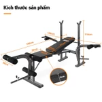 OneTwoFit Ghế tập gym 6trong1 Bài tập ngồi lên ghế tập tạ đa chức năng Với ​​Giá treo tạ tập tại nhà — ảnh 7
