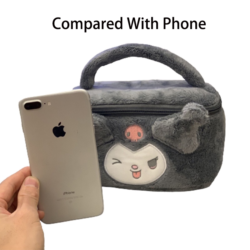 Kawaii Kuromi Series Túi Thời Trang Bé Gái Ví Đựng Tiền Xu Mini Dễ Thương / Túi Cầm Tay / Ba Lô / Túi Đeo Vai / Băng Đô / Đồ Chơi Sang Trọng / Băng Đô Tai Sinh Nhật Bé Gái