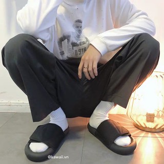 [Có sẵn size nam nữ] Basic SLIPPERS - Dép quai ngang nam nữ cao cấp Kawaii Viet Nam ( ảnh thật shop tự chụp )