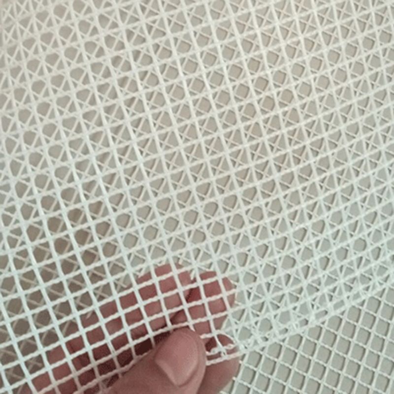 Pattern Rug Hooking Mesh Canvas  Bent for Latch Hook DIY Kit Tool for