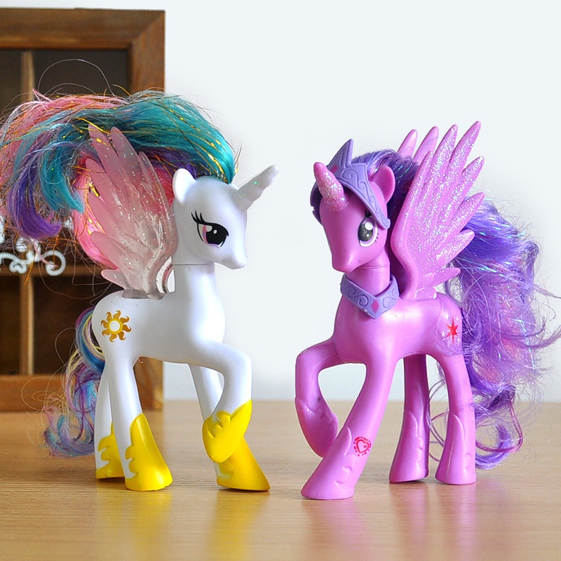 Mô Hình Ngựa Pony 14cm Trong My Little Pony Dễ Thương