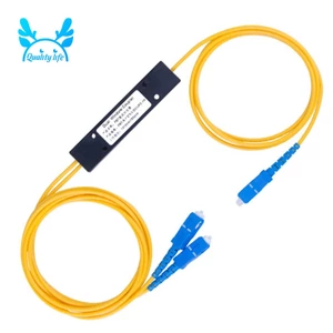 Bộ chia dây cáp quang FTTH SC UPC 1X2 PLC