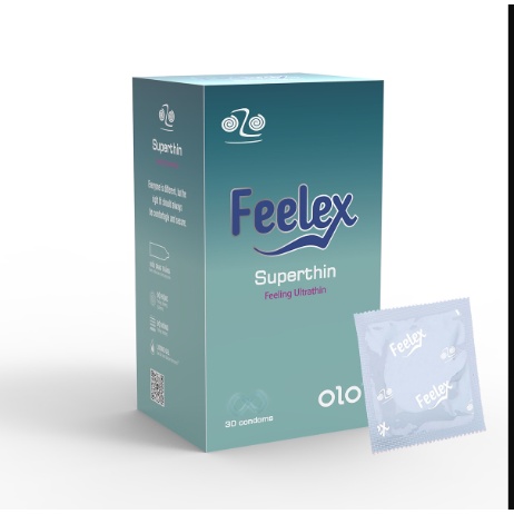 Bao cao su ozo Feelex superthin hộp 30 bcs | Shopee Việt Nam