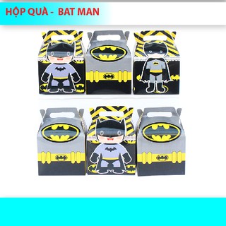(9 Mẫu )Hộp quà chủ đề bé trai Set 6 cái