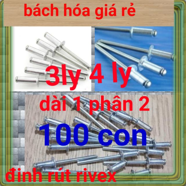 [150g , 100 cây ] ĐINH RÚT RIVE NHÔM | Shopee Việt Nam