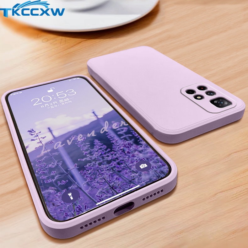 Ốp Điện Thoại TPU Mềm Chống Sốc Chống Rơi Bề Mặt Nhám Cho Xiaomi Redmi 10 Prime Redmi Note 11S 11T 11E 11 Pro+