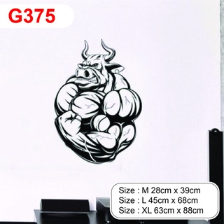 Decal dán trang trí phòng GYM - Tập Tạ, tăng động lực, sức tập cho khách hàng, tạo điểm nhấn cho phòng GYM P13
