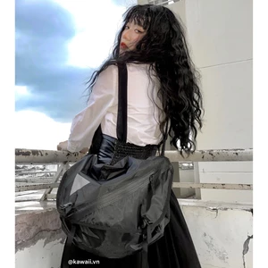 Multy Messenger BAG - Túi đeo chéo họa tiết tam giác PHẢN QUANG (full bộ)