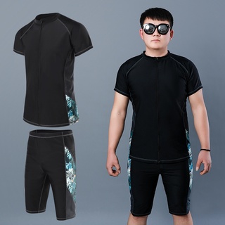 Bộ Đồ Bơi Áo + Quần Size Lớn 60-185KG Cho Nam Tập Bơi