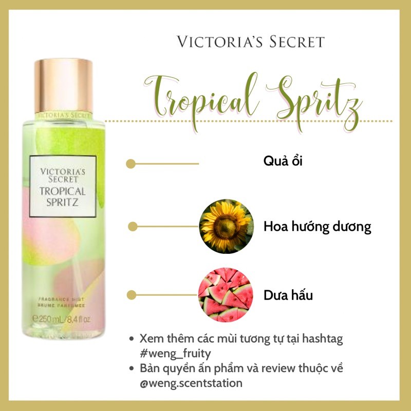 Tropical spritz discount victoria secret review