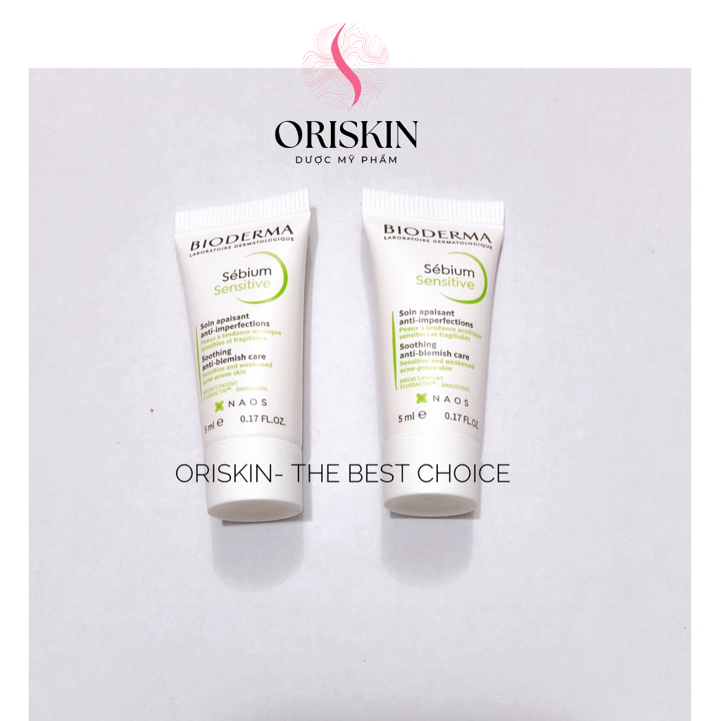 Ảnh Sample Bioderma Kem Dưỡng Bioderma Sébium Sensitive Cho Da Mụn Nhạy Cảm 5ml 1
