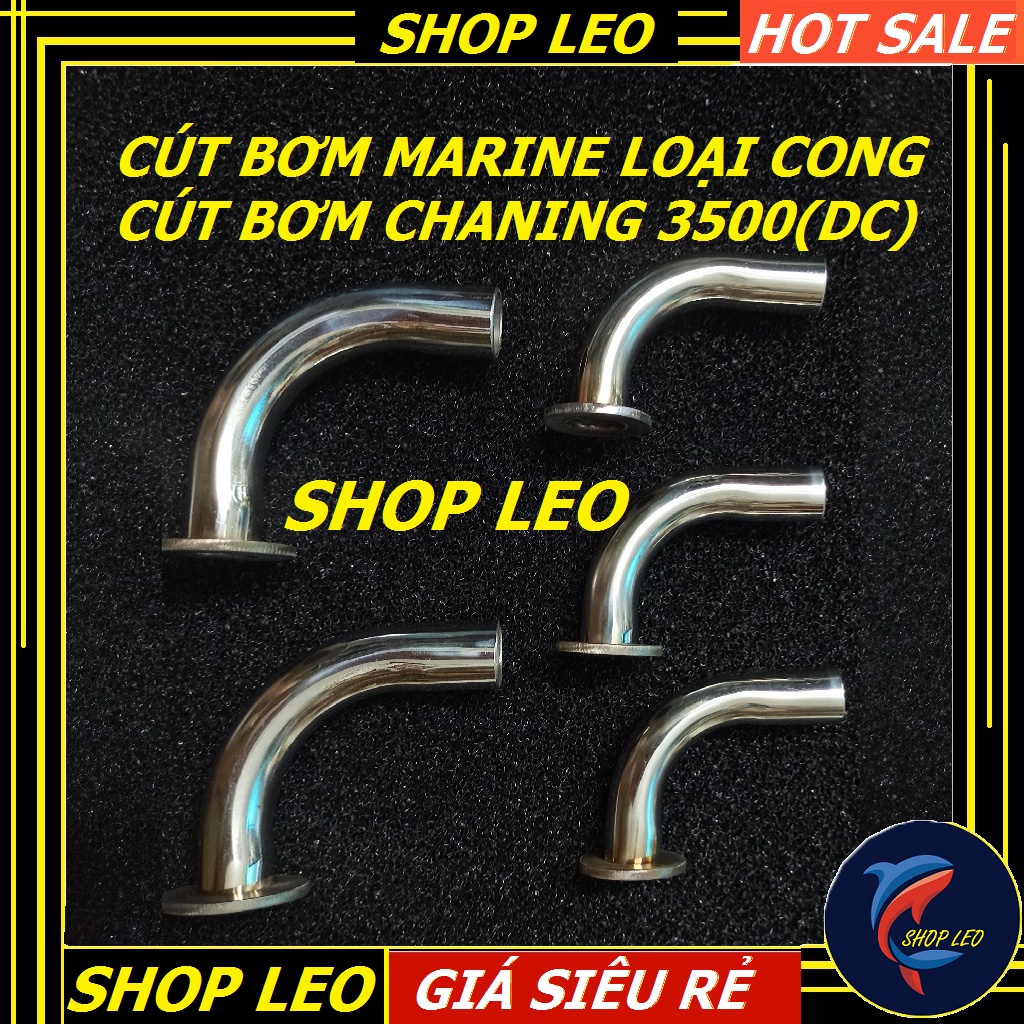 Cút INOX cho bơm MARINE, Bơm Chaning (Inox 304 loại cong) - Phụ kiện ...