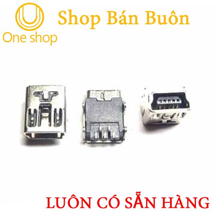 Cổng USB MINI 5P DIP Mới | Shopee Việt Nam