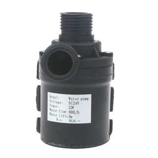 Ele cho DC 24V Máy bơm nước động cơ không chổi than Micro 5M 800L H Máy bơm nước chìm