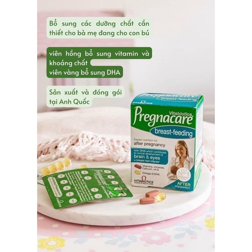 Vitamin PREGNACARE BREASTFEEDING Bổ Sung Chất Cho Sữa Mẹ