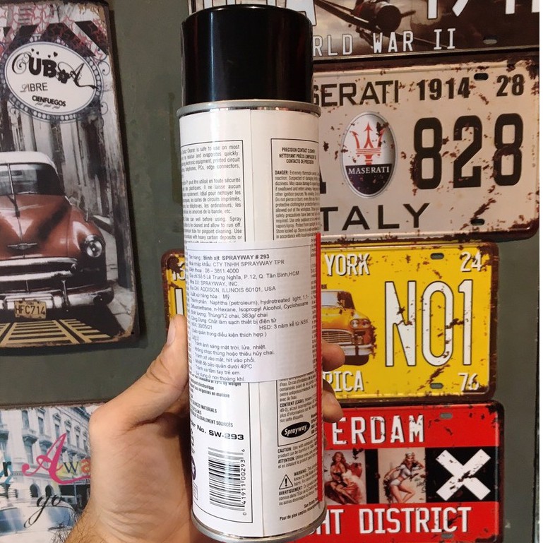 Dung dịch vệ sinh mạch điện Sprayway Contact Cleaner SW-293 383g