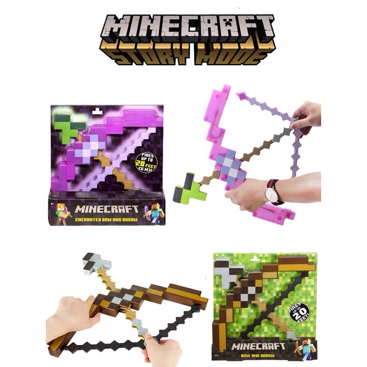 Minecraft đồ chơi cung tên chính hãng cực đẹp | Shopee Việt Nam
