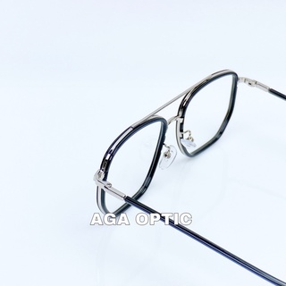 Kính Râm Nam Nữ GG Thời Trang, Kính Gọng Kim Loại Cao Cấp Chống Nắng Phong Cách Hàn Quốc