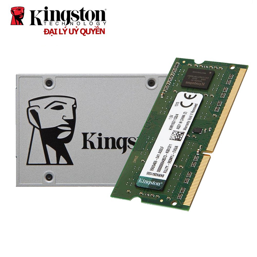 Combo ổ cứng SSD 120GB NOW A400 Kingston + RAM Laptop Kingston 4GB DDR4 ...