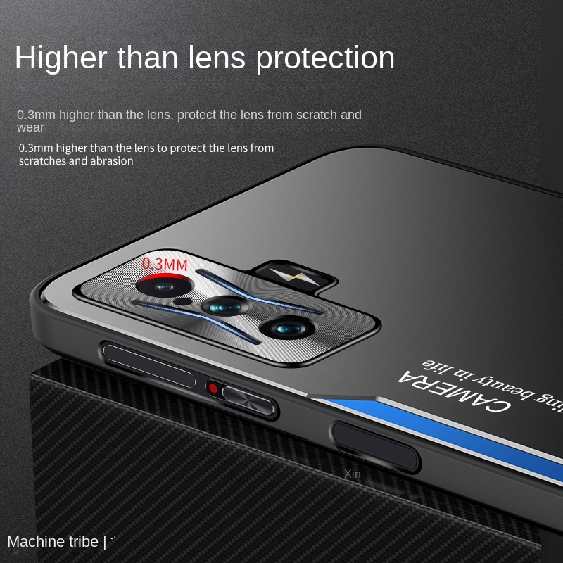Ốp Điện Thoại Hợp Kim Nhôm Bảo Vệ Toàn Diện Chống Sốc Cho Redmi K50 Pro K50 Gaming
