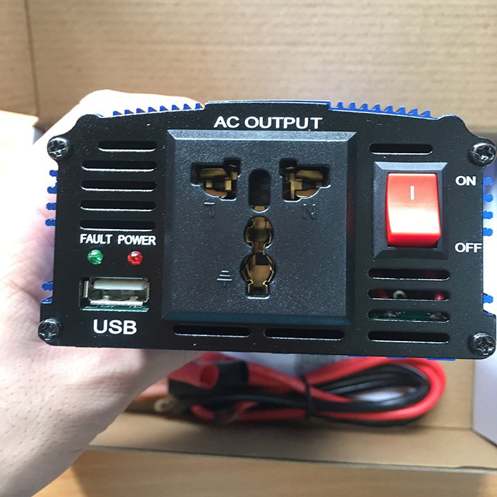 Máy kích điện 12v lên 220v MAXIPOWER 3000W giải pháp mất điện không gây ồn, ô nhiễm