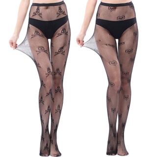 Womens Sexy Hollow Out Fishnet Tights Stockings High Waist See