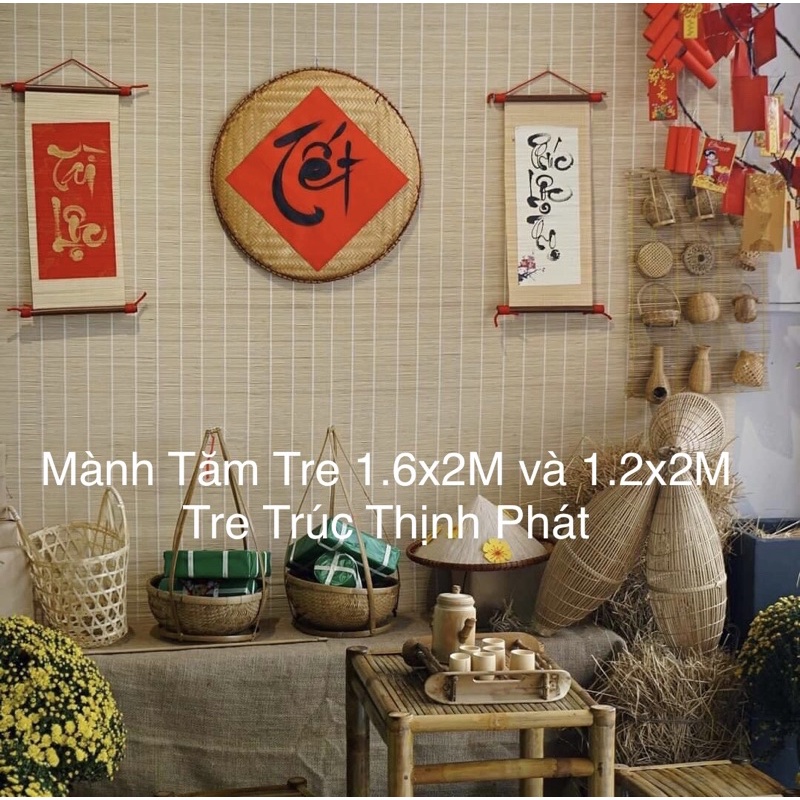 Mành tre trang trí tết - Giá Tốt, Miễn Phí Vận Chuyển, Đủ Loại ...