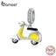 BAMOER Mặt Trang Sức BạC 925 Hình Xe Đạp Độc Đáo BSC136