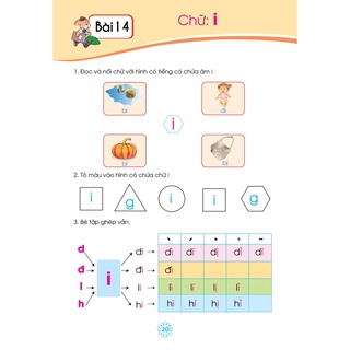 Sách Giúp Bé Luyện Đọc - Chuẩn Bị Cho Bé Tự Tin Vào Lớp 1 (Theo chương trình mới của Bộ GĐ&ĐT)