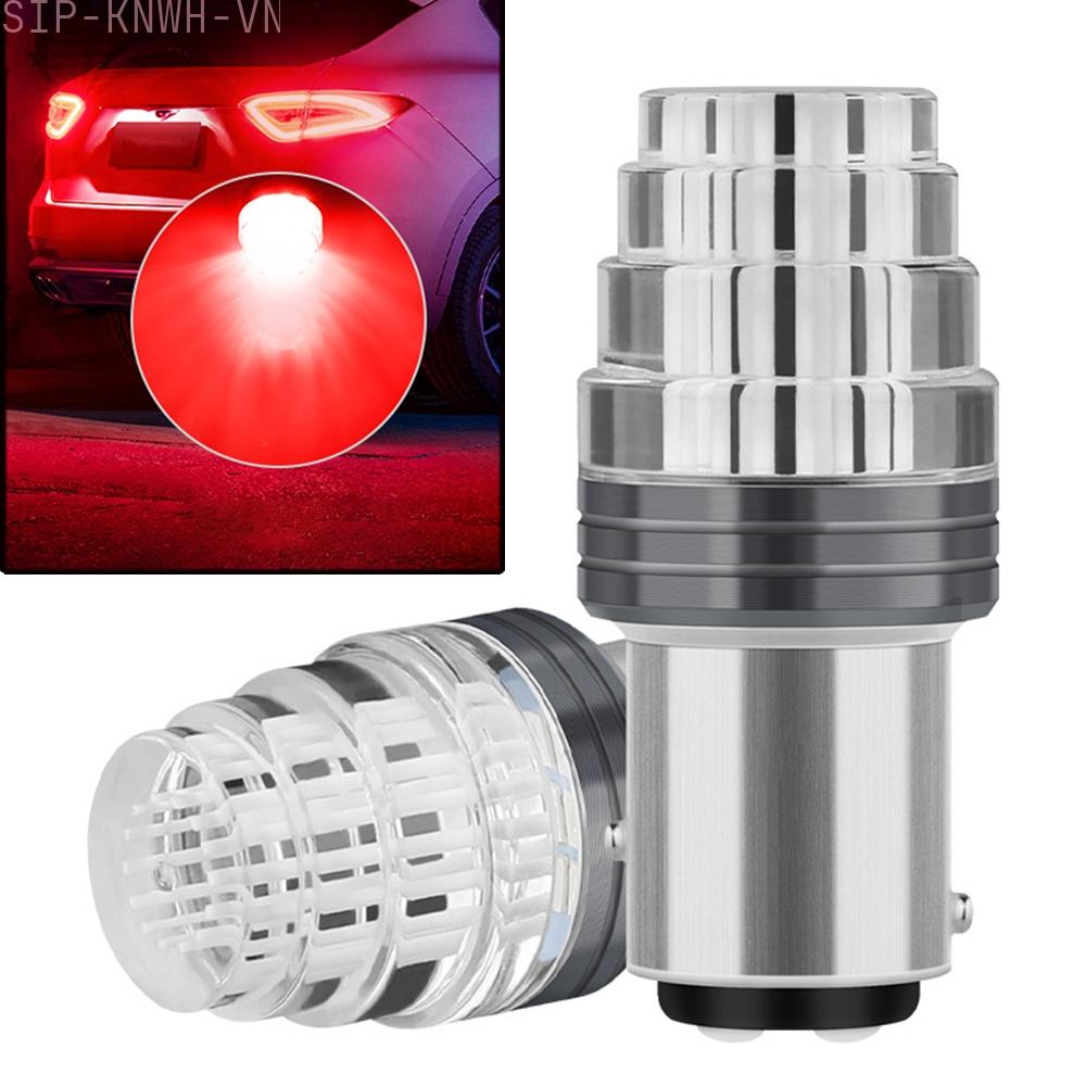 2* 1157/2057 Brake Strobe Red LED Stop Turn Signal Brake Tail Light ...