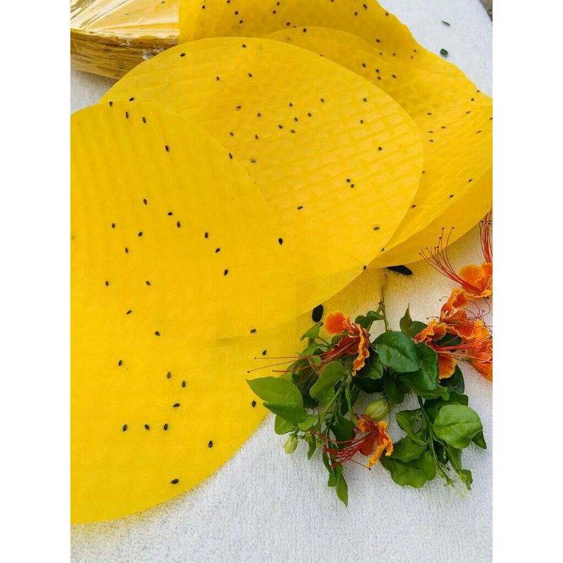 [500g] Bánh tráng nướng Đà Lạt_bánh tráng màu vàng (nướng trứng cút, piza..)