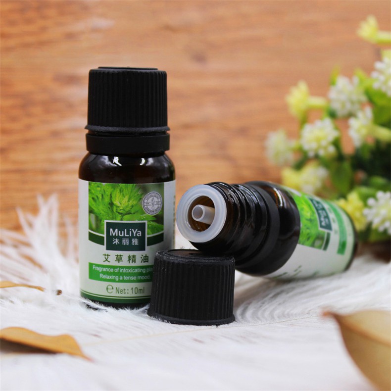Lọ 10ml tinh dầu gừng,ngải cứu,hoa hồng,lavander