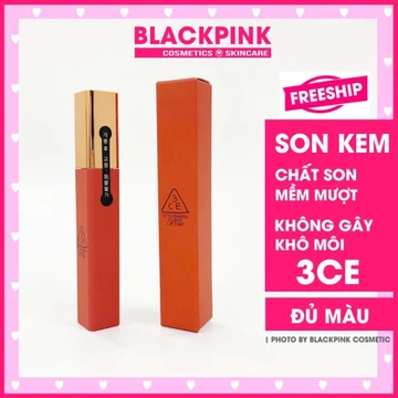 Son kem 3CE Velvet Cloud Lip Tint - Dòng son lì lên môi cực mịn, chuẩn tone màu, giữ màu bền lâu 💄