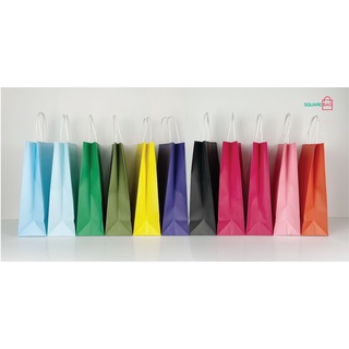 Bộ 10 Túi Giấy Kraft Nhiều Màu Đựng Quà