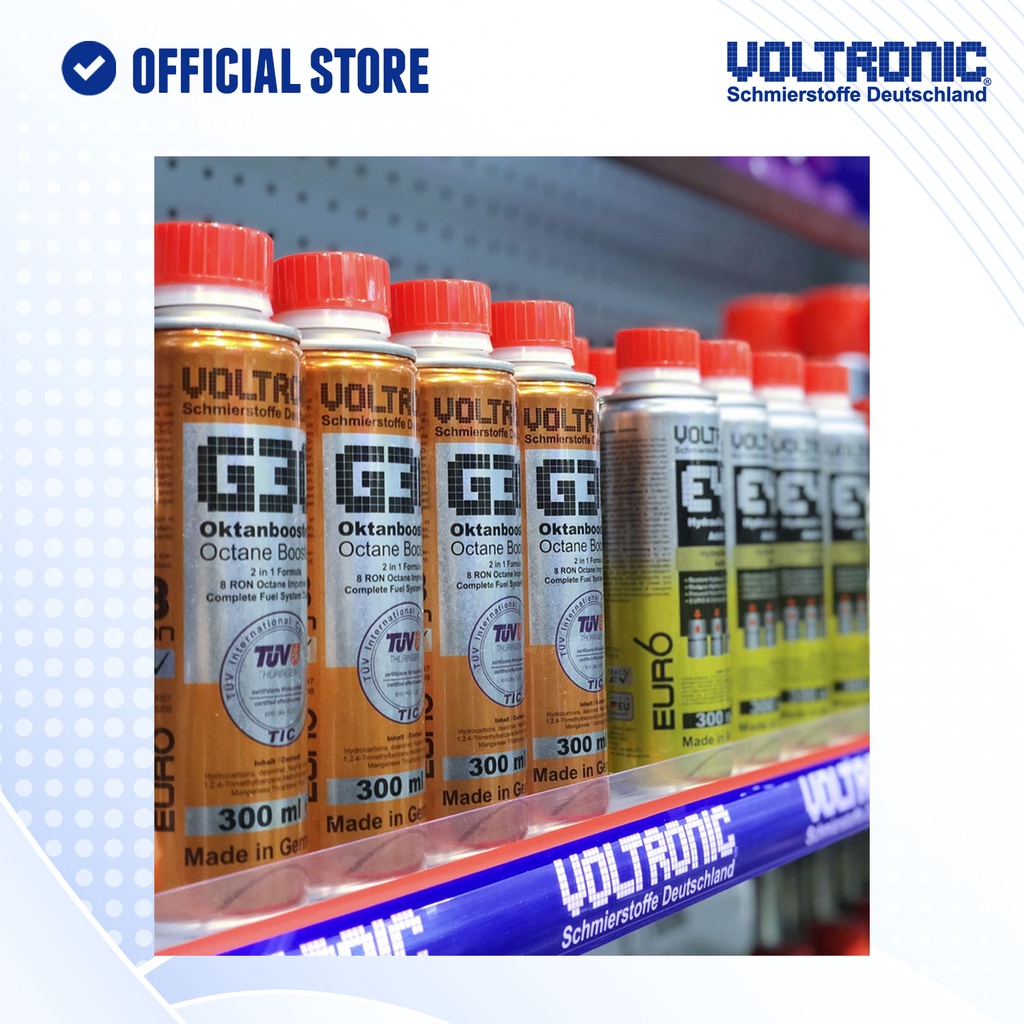 Ảnh Phụ gia vệ sinh hệ thống xăng và tăng octane nhập khẩu đức VOLTRONIC g30 octane booster+ 4