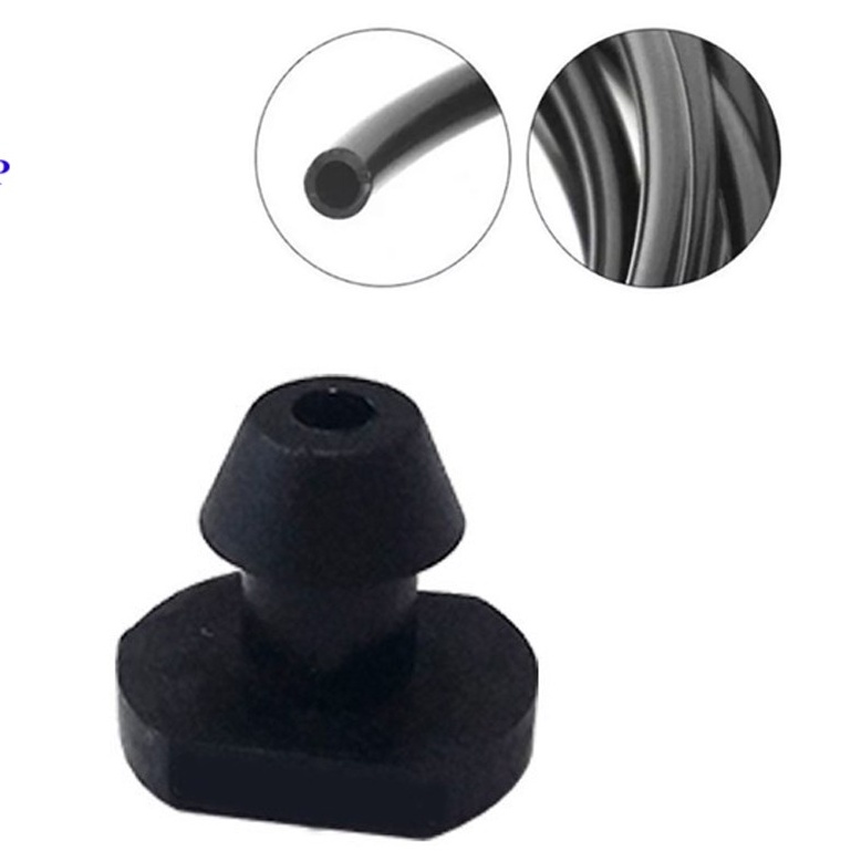 50 Bịt Ống Cho Ống LDPE/PE 6mm- Hệ thống tưới Phun sương, Nhỏ giọt, Phun mưa