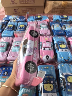 Hộp bút Ô tô 3D