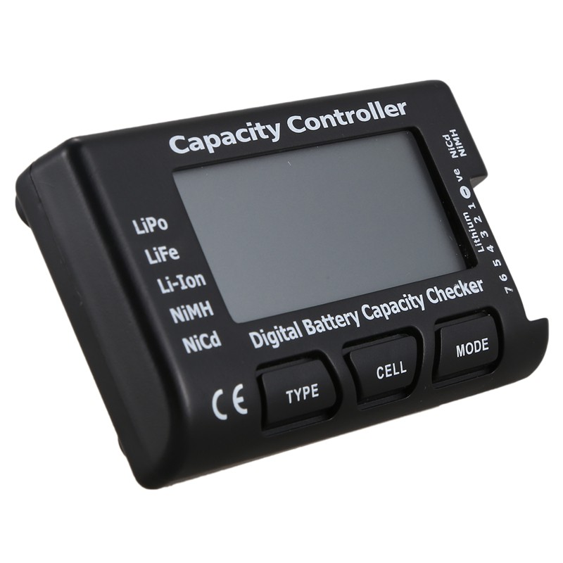 2.1 "RC Cell Meter-7 Bộ kiểm tra dung lượng pin kỹ thuật số / Bộ điều khiển cho NiCd / NiMH / LiPo / LiFe / Li-ion
