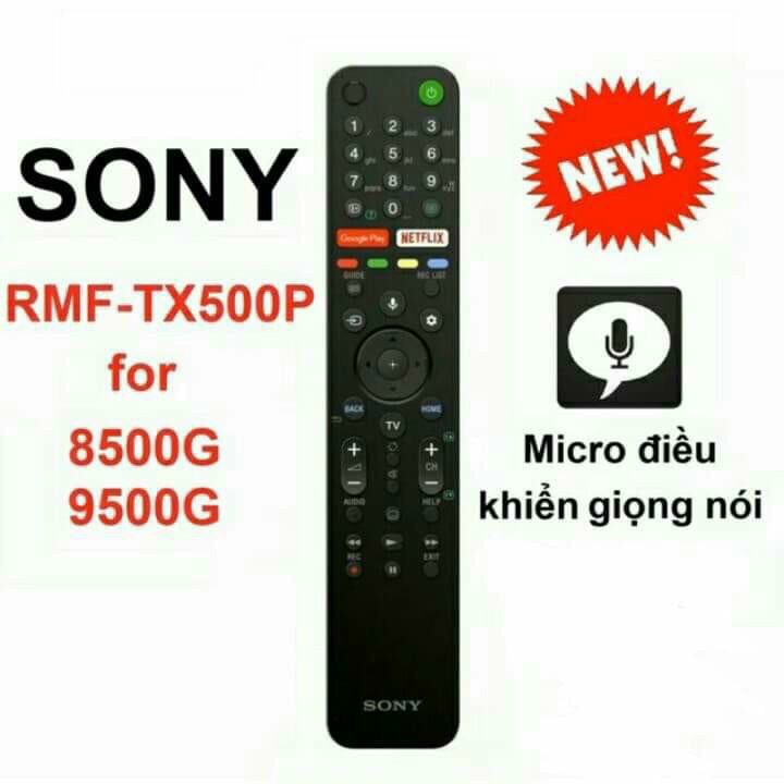 3. Hướng Dẫn Sử Dụng Remote Tivi Sony Có Giọng Nói