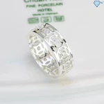 Nhẫn nam kim tiền bằng bạc thật đính đá cá tính NNA0304 - Trang sức TNJ — ảnh 7
