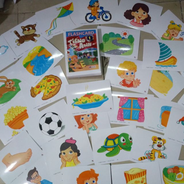 Flashcard lớp 1 Macmillan (A5 in 1 mặt) | Shopee Việt Nam