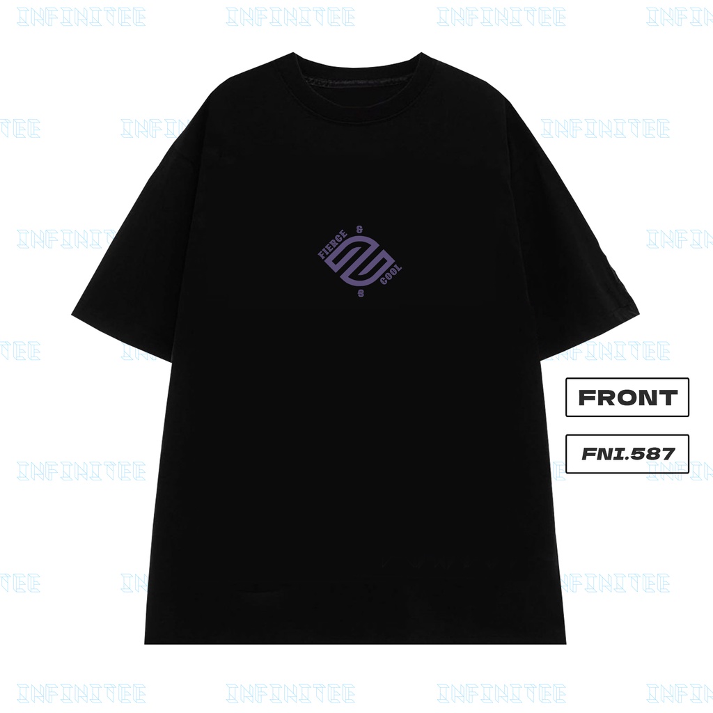 Áo thun INFINITEE Fni0587, Thun 100% Cotton - form rộng Unisex.