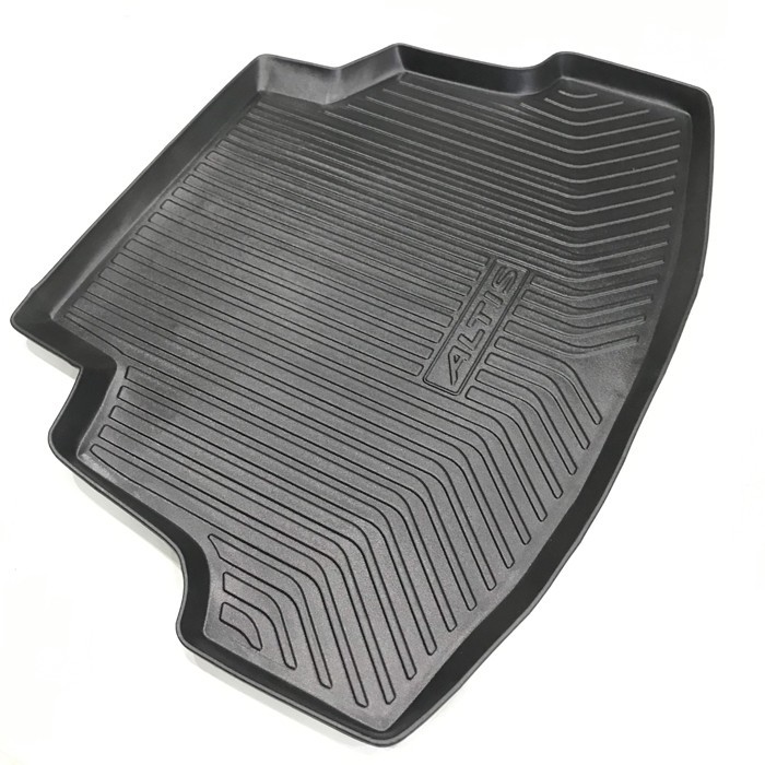 Lót cốp nhựa Toyota Altis 2008-2024, Nhựa TPO dẻo không mùi,chống nước tuyệt đối, vệ sinh dễ dàng