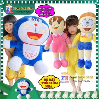 [HÀNG CHUẨN] GỐI ÔM THÚ BÔNG DOREMON NOBITA XUKA CHO BÉ SIÊU DỄ THƯƠNG - GẤU BÔNG HÌNH DOREMON NOBITA XUKA