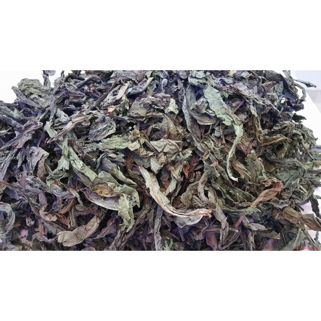 Lá khôi tía khô thượng hạng JINDO 1kg hỗ trợ về dạ dày