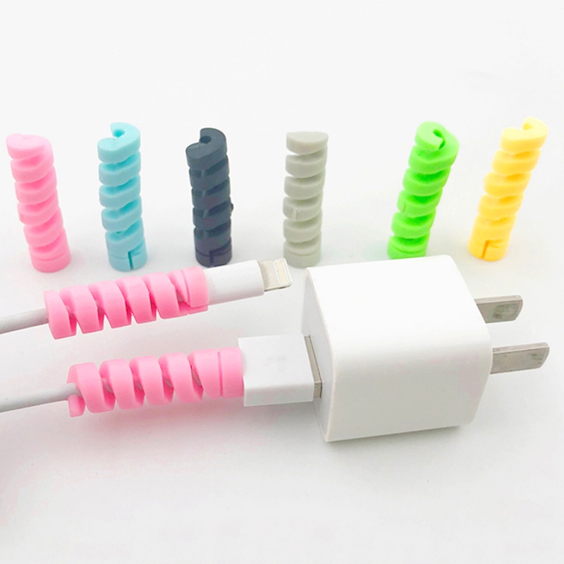 Dụng Cụ Quấn Bảo Vệ Dây Cáp Bằng Silicon Chống Đứt Gãy