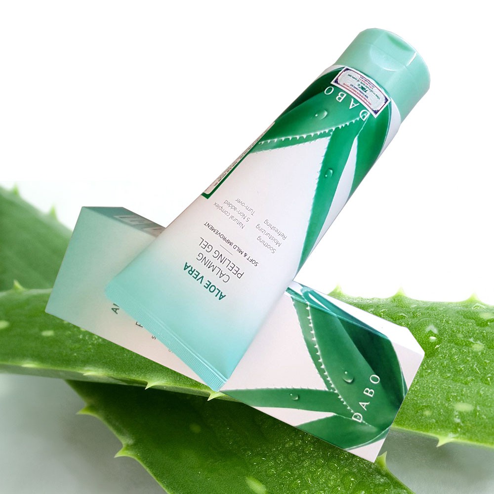 Ảnh Tẩy Da Chết Lô Hội Trắng Da, Mờ Thâm Xạm DABO ALOE PEELING GEL Cao Cấp Hàn Quốc 180ML 3