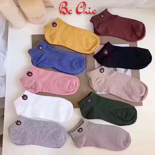Tất Nữ , Set 10 đôi tất gấu cố ngắn đóng túi zip xịn xò mã PKT753 BC_CHIC LINGERIE