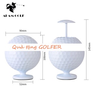 Loại 1 - Quà tặng người chơi Golf - hộp để tăm hình bóng Golf để bàn