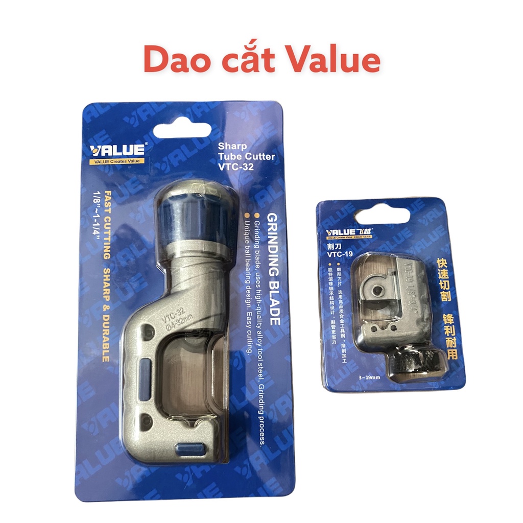(VTĐL)Dao cắt ống đồng Value model VTC-32 và VTC-19 (hãng)